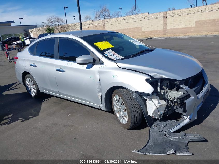 2014 NISSAN SENTRA S/SV/SR/SL - 3N1AB7APXEL662099