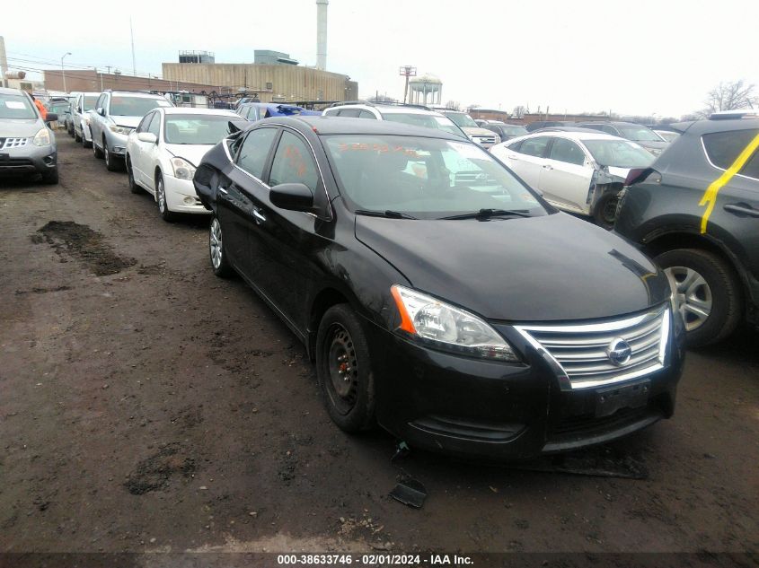 2013 NISSAN SENTRA S/SV/SR/SL - 1N4AB7AP2DN910539