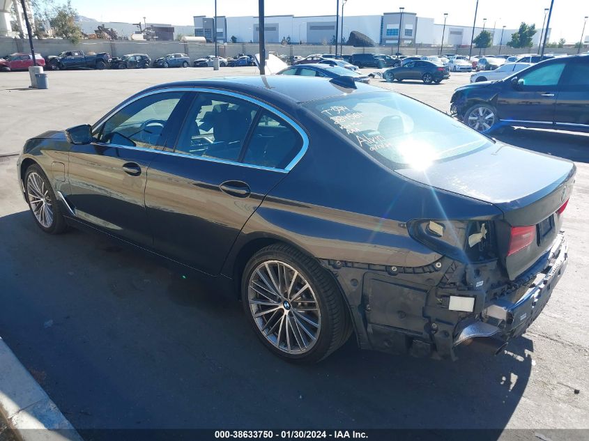 2020 BMW 530E IPERFORMANCE WBAJA9C03LCD40151