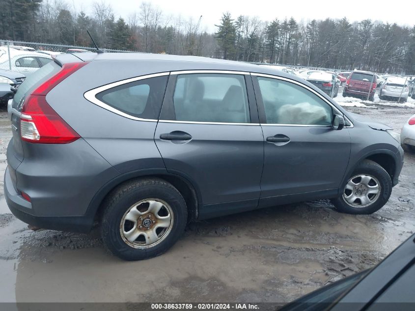 2016 HONDA CR-V LX - 5J6RM4H35GL101345