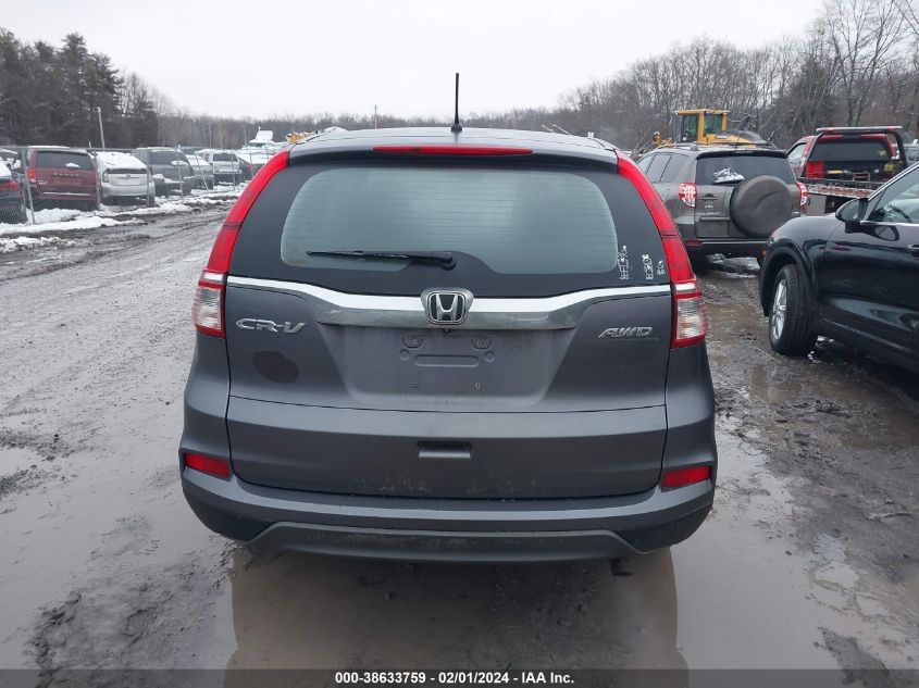 2016 HONDA CR-V LX - 5J6RM4H35GL101345