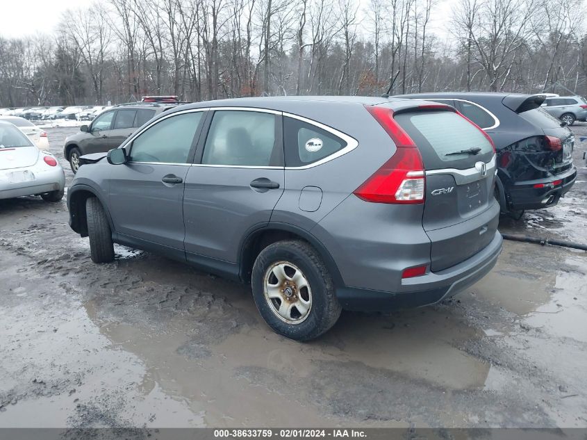2016 HONDA CR-V LX - 5J6RM4H35GL101345