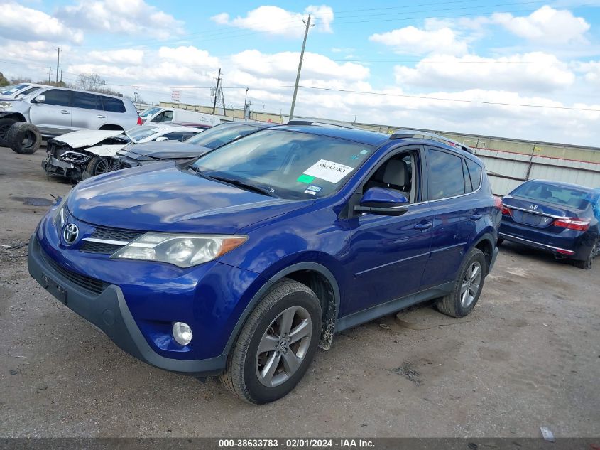 2015 TOYOTA RAV4 XLE - 2T3RFREV2FW356436
