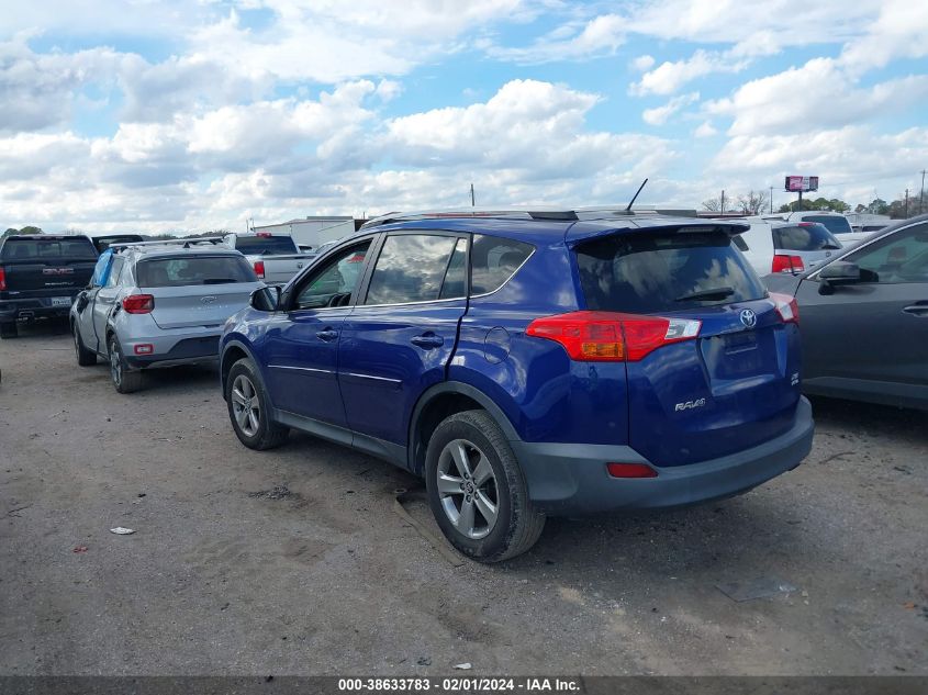 2015 TOYOTA RAV4 XLE - 2T3RFREV2FW356436