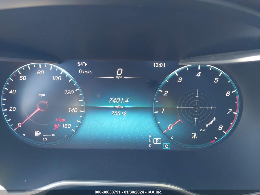 2020 MERCEDES-BENZ GLC 300 COUPE 4MATIC WDC0J8EB5LF704079