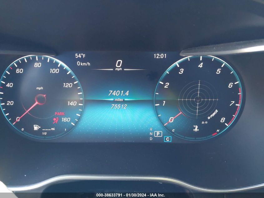 2020 MERCEDES-BENZ GLC 300 COUPE 4MATIC WDC0J8EB5LF704079