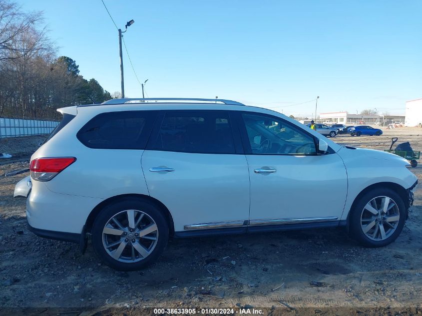 2016 NISSAN PATHFINDER PLATINUM - 5N1AR2MN2GC626715