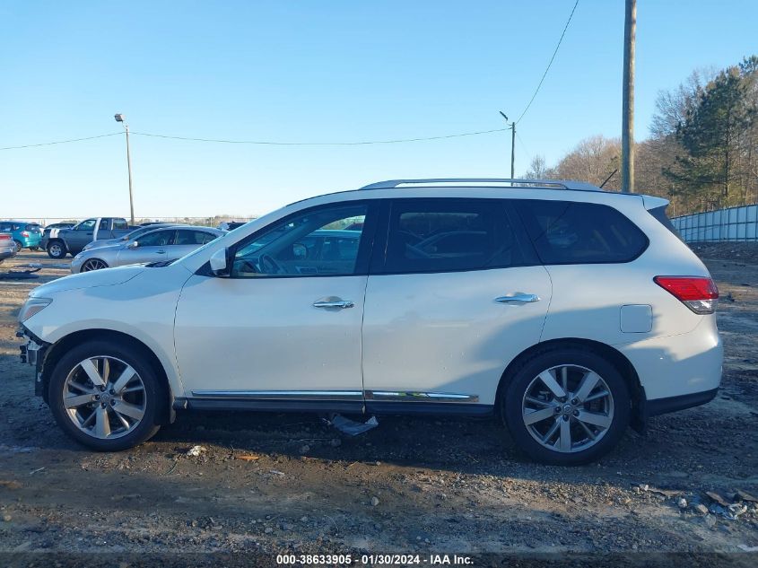 2016 NISSAN PATHFINDER PLATINUM - 5N1AR2MN2GC626715