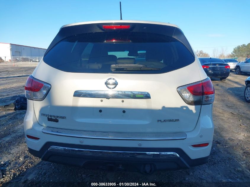 2016 NISSAN PATHFINDER PLATINUM - 5N1AR2MN2GC626715