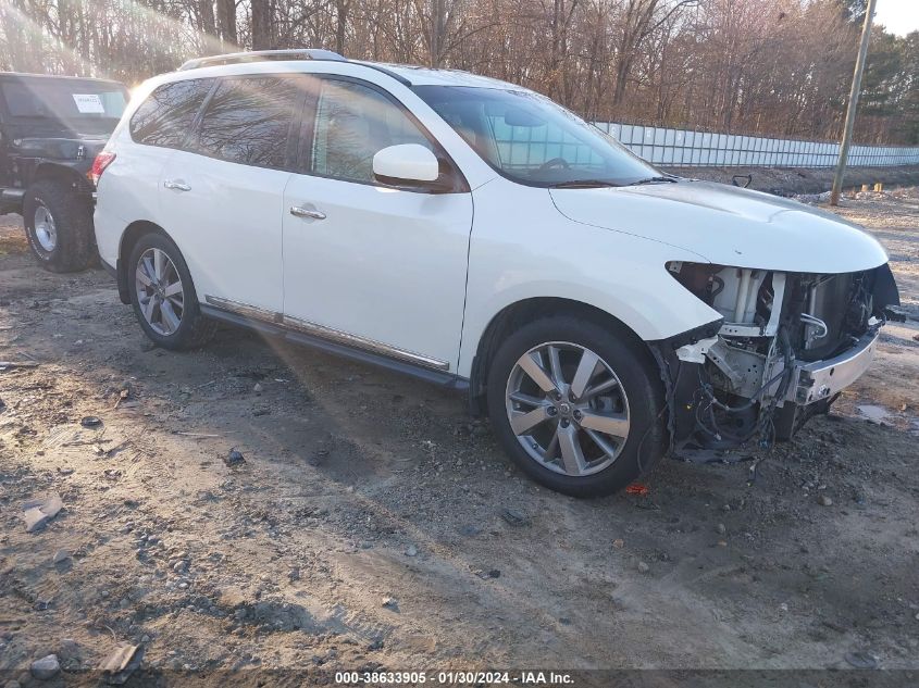 2016 NISSAN PATHFINDER PLATINUM - 5N1AR2MN2GC626715