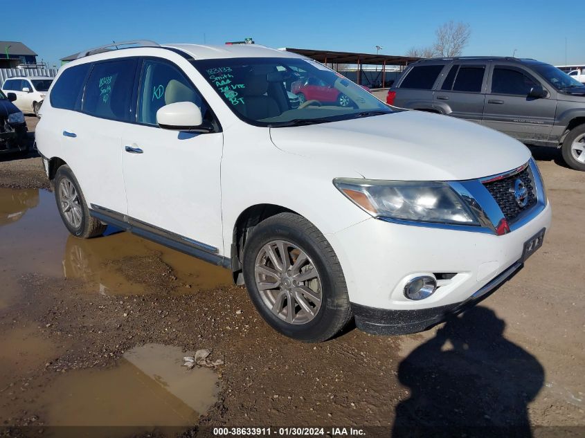 2014 NISSAN PATHFINDER SL - 5N1AR2MN0EC717575
