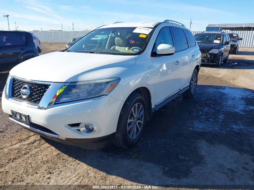 2014 NISSAN PATHFINDER SL - 5N1AR2MN0EC717575
