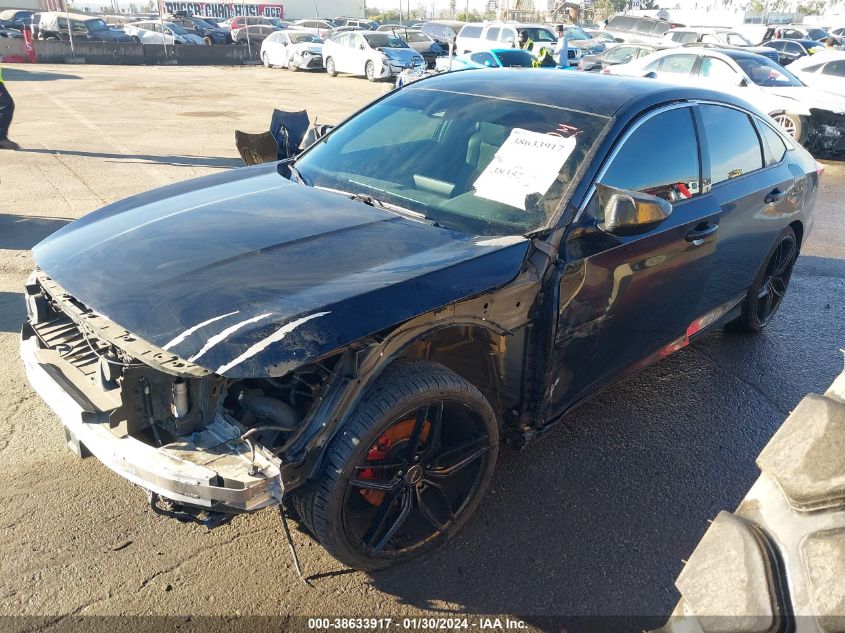 2019 HONDA ACCORD SPORT - 1HGCV1F39KA040940