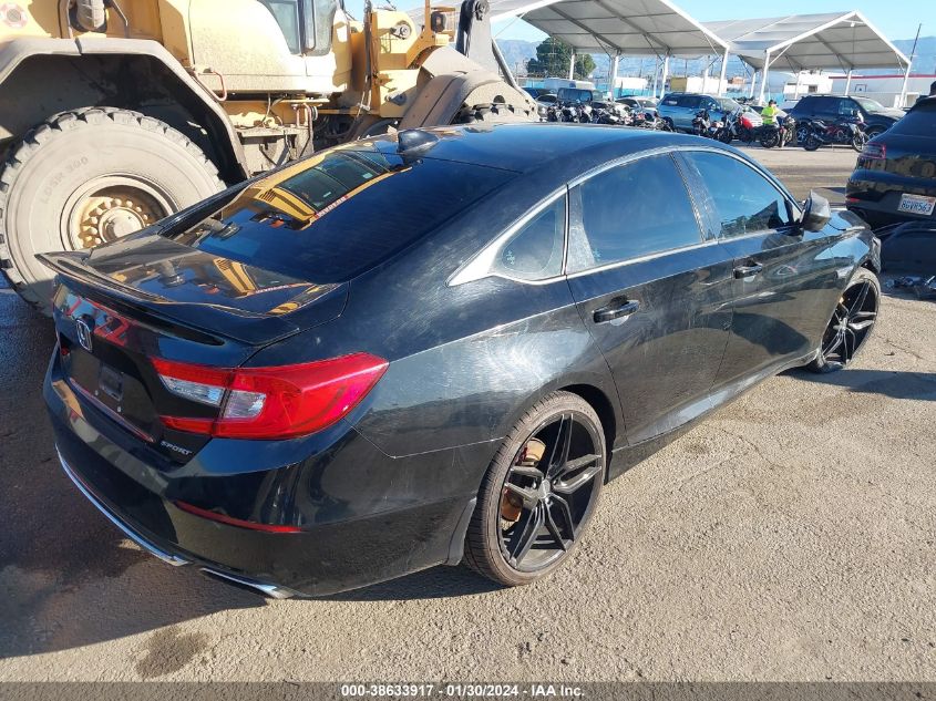 2019 HONDA ACCORD SPORT - 1HGCV1F39KA040940