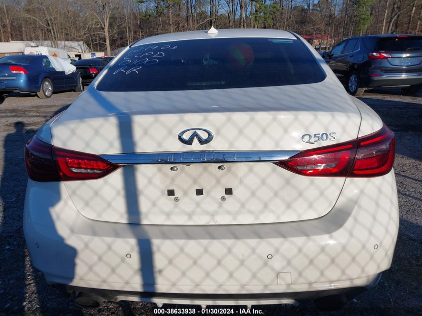 VIN JN1EV7AP2JM590100 2018 INFINITI Q50 3.0T SPORT