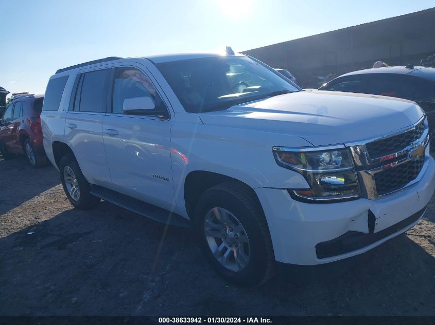 2018 CHEVROLET TAHOE LT - 1GNSKBKC4JR366182