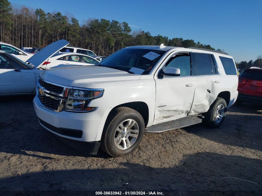 2018 CHEVROLET TAHOE LT - 1GNSKBKC4JR366182