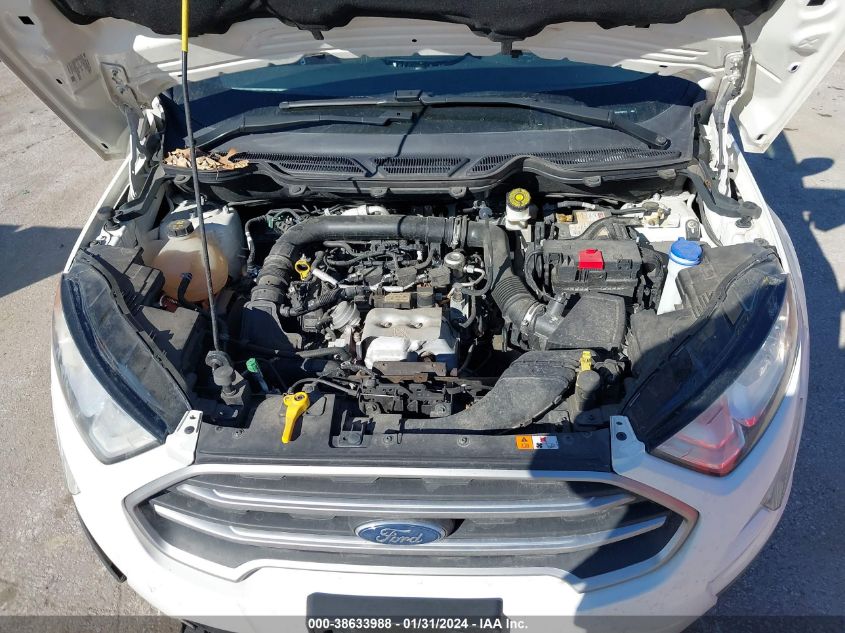 2018 FORD ECOSPORT SE - MAJ3P1TE5JC159172