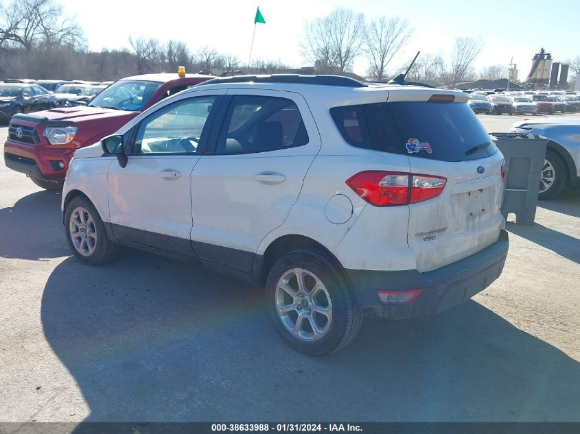 2018 FORD ECOSPORT SE - MAJ3P1TE5JC159172