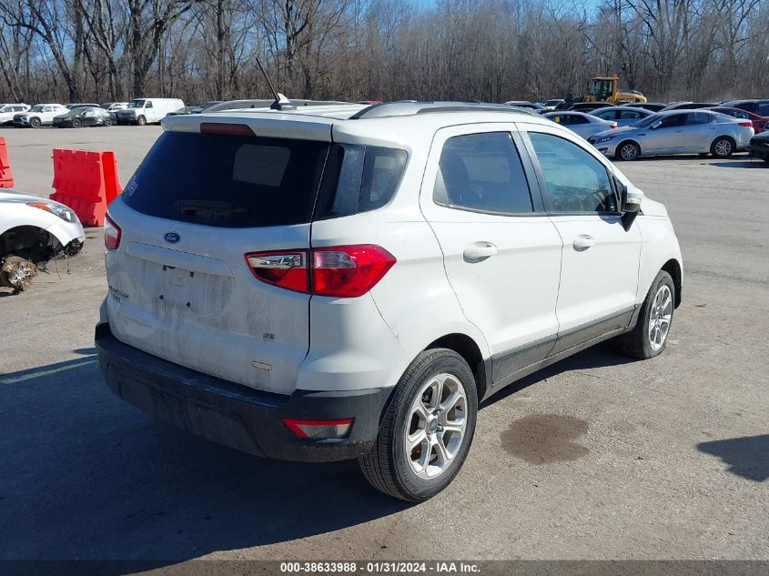 2018 FORD ECOSPORT SE - MAJ3P1TE5JC159172