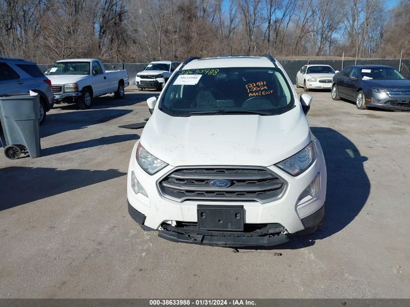 2018 FORD ECOSPORT SE - MAJ3P1TE5JC159172