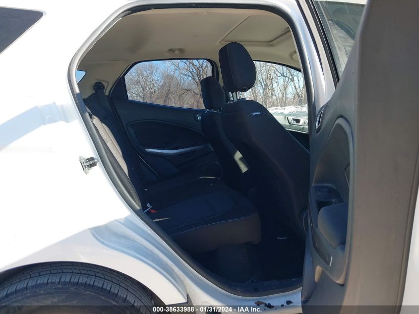 2018 FORD ECOSPORT SE - MAJ3P1TE5JC159172