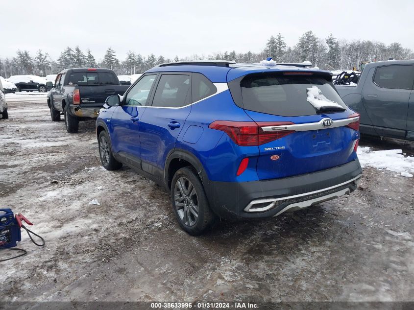 2021 KIA SELTOS S - KNDEUCAA9M7100341