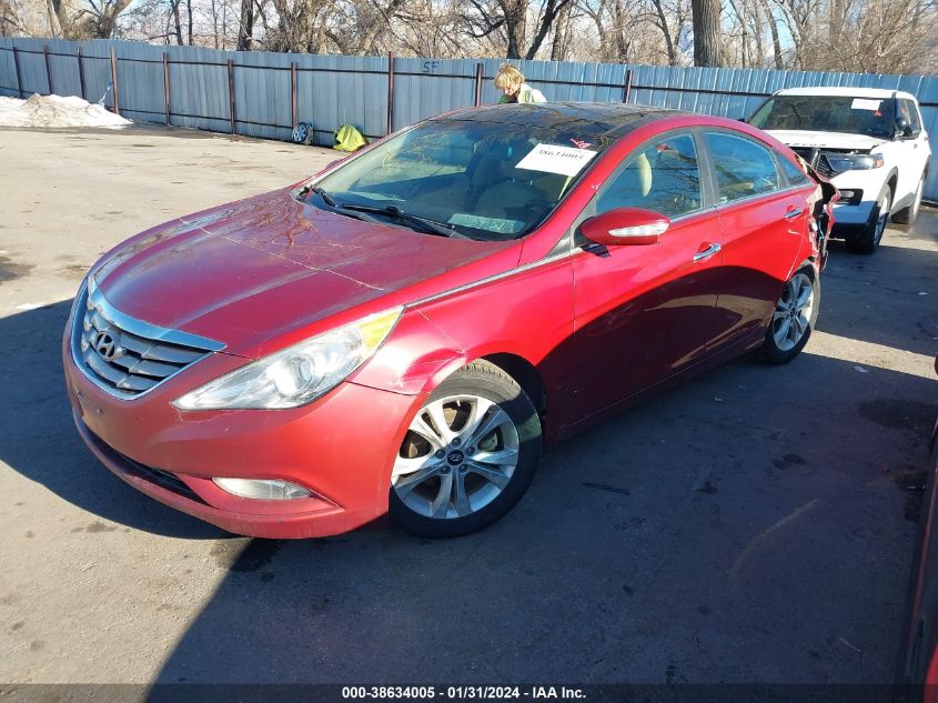 2013 HYUNDAI SONATA LIMITED - 5NPEC4ACXDH635376