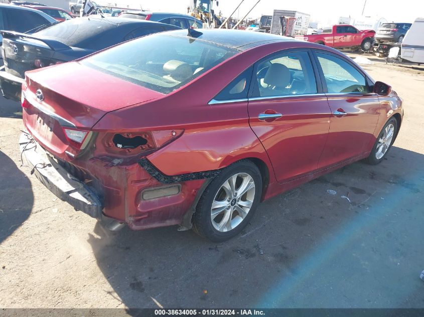 2013 HYUNDAI SONATA LIMITED - 5NPEC4ACXDH635376