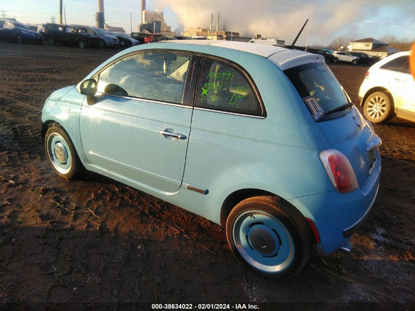 2015 FIAT 500 LOUNGE - 3C3CFFCR5FT502799