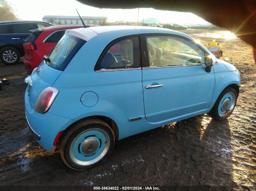 2015 FIAT 500 LOUNGE - 3C3CFFCR5FT502799