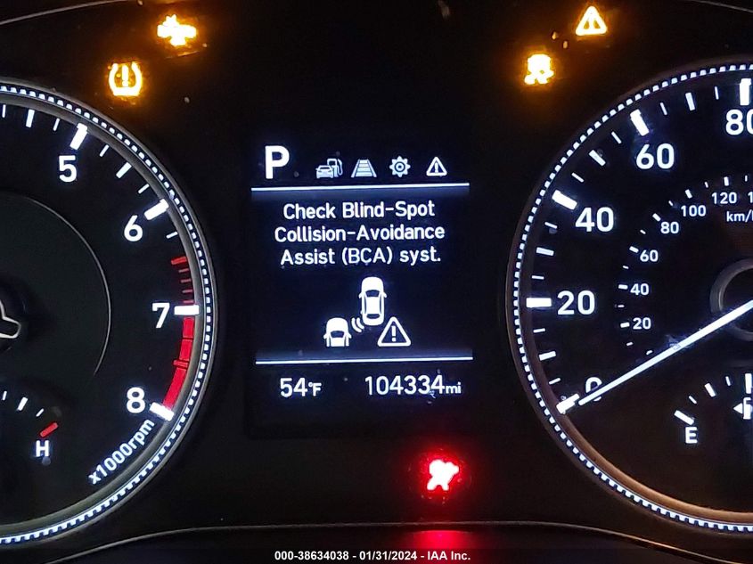 2019 HYUNDAI SANTA FE SE - 5NMS23AD1KH001733
