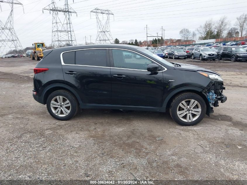 2018 KIA SPORTAGE LX - KNDPMCAC1J7370346