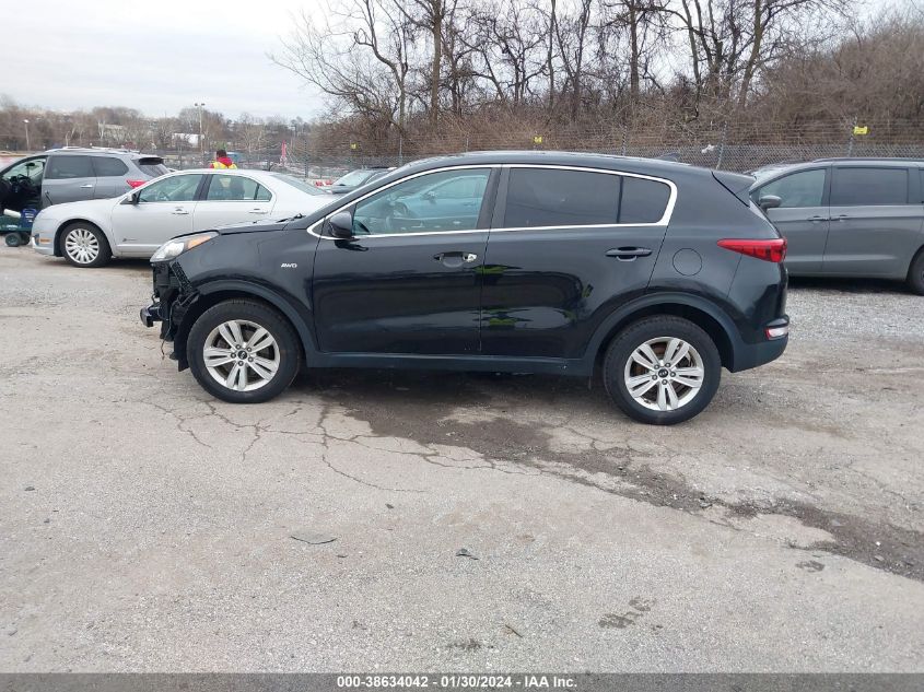 2018 KIA SPORTAGE LX - KNDPMCAC1J7370346