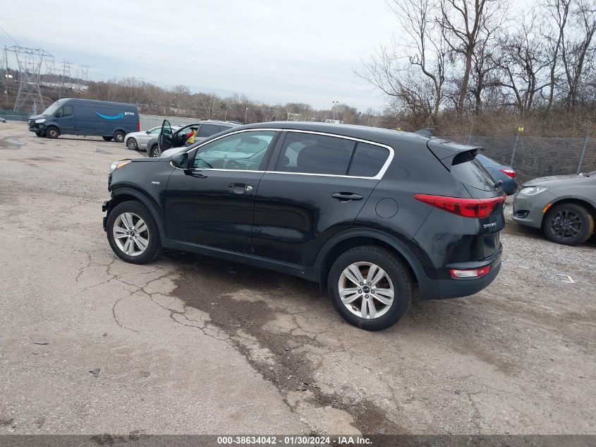 2018 KIA SPORTAGE LX - KNDPMCAC1J7370346