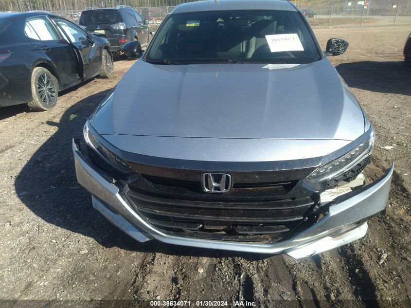 2021 HONDA ACCORD SPORT - 1HGCV1F37MA083420