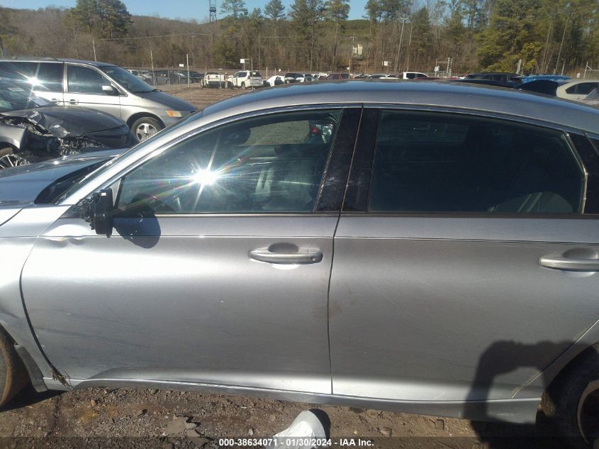 2021 HONDA ACCORD SPORT - 1HGCV1F37MA083420