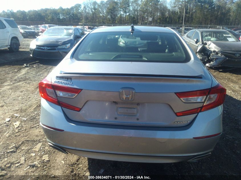 2021 HONDA ACCORD SPORT - 1HGCV1F37MA083420