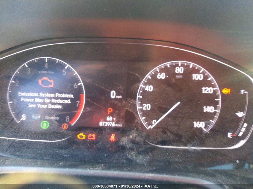 2021 HONDA ACCORD SPORT - 1HGCV1F37MA083420
