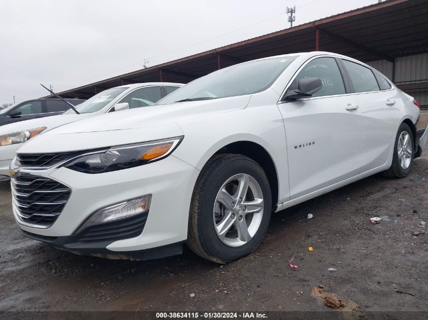 2022 CHEVROLET MALIBU LS - 1G1ZB5ST9NF169369