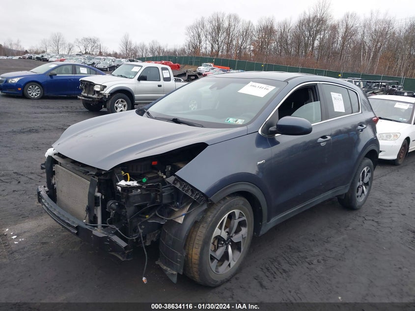 VIN KNDPMCAC5L7735033 2020 KIA SPORTAGE LX