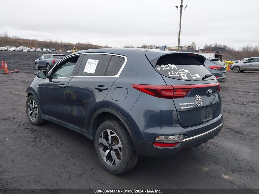 VIN KNDPMCAC5L7735033 2020 KIA SPORTAGE LX
