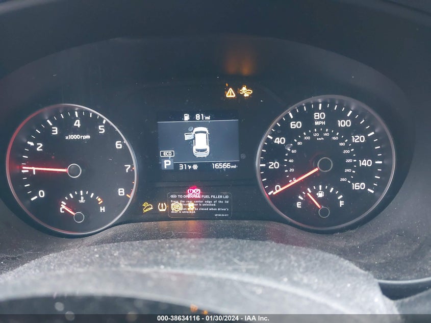 VIN KNDPMCAC5L7735033 2020 KIA SPORTAGE LX