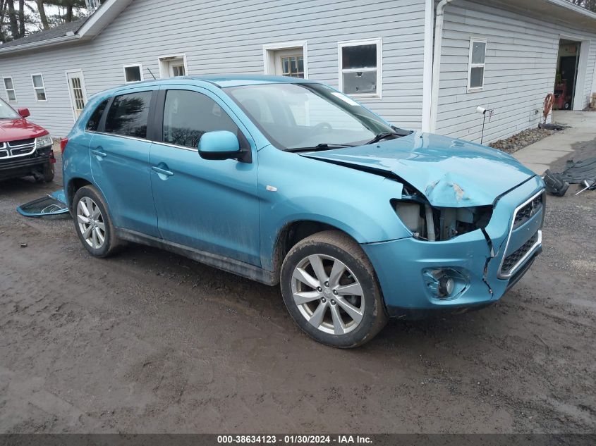 2014 MITSUBISHI OUTLANDER SPORT SE - 4A4AR4AU3EE031037