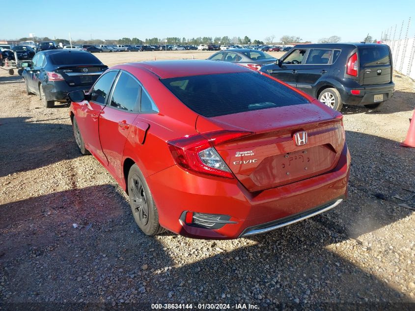 2019 HONDA CIVIC LX - 19XFC2F69KE000601