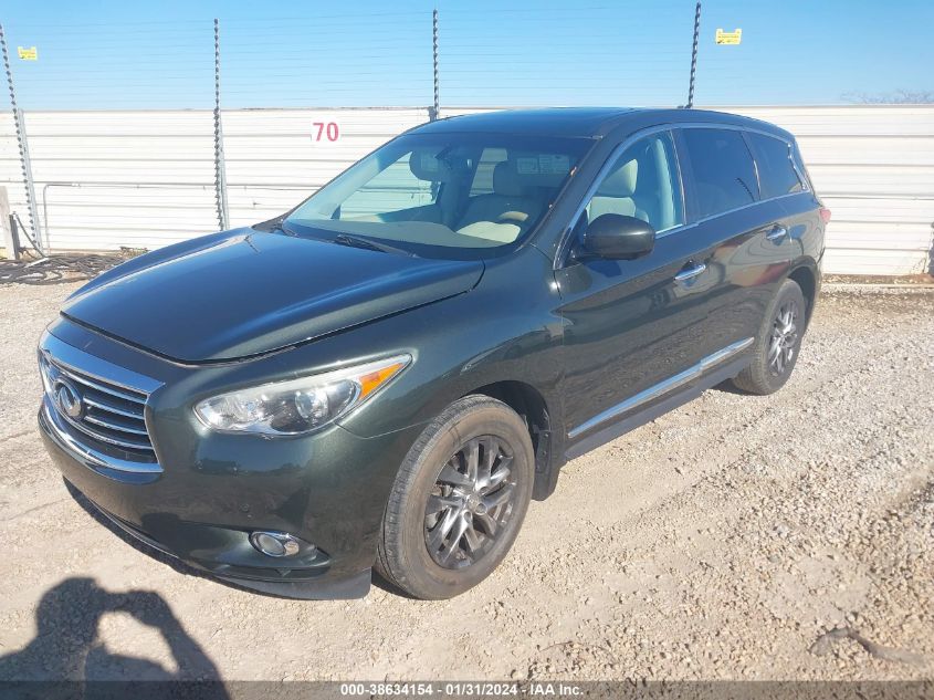 2013 INFINITI JX35 - 5N1AL0MN6DC306699