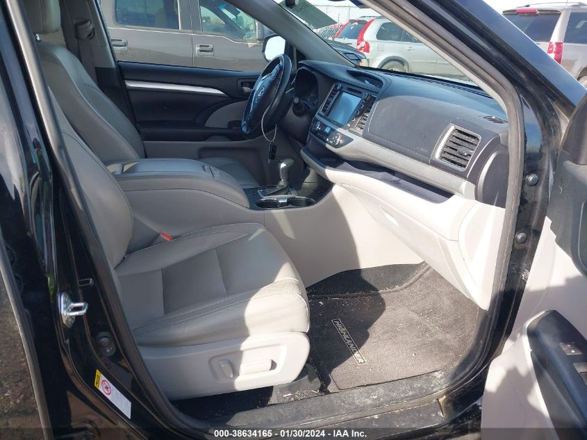 2017 TOYOTA HIGHLANDER SE/XLE - 5TDKZRFH2HS206980