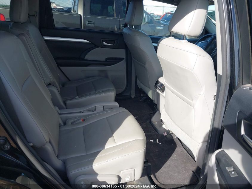 2017 TOYOTA HIGHLANDER SE/XLE - 5TDKZRFH2HS206980