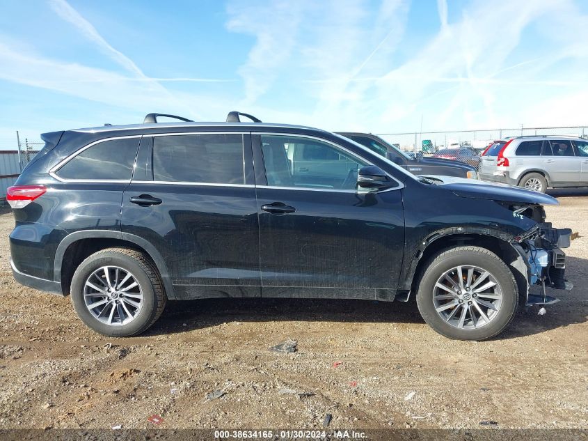 2017 TOYOTA HIGHLANDER SE/XLE - 5TDKZRFH2HS206980