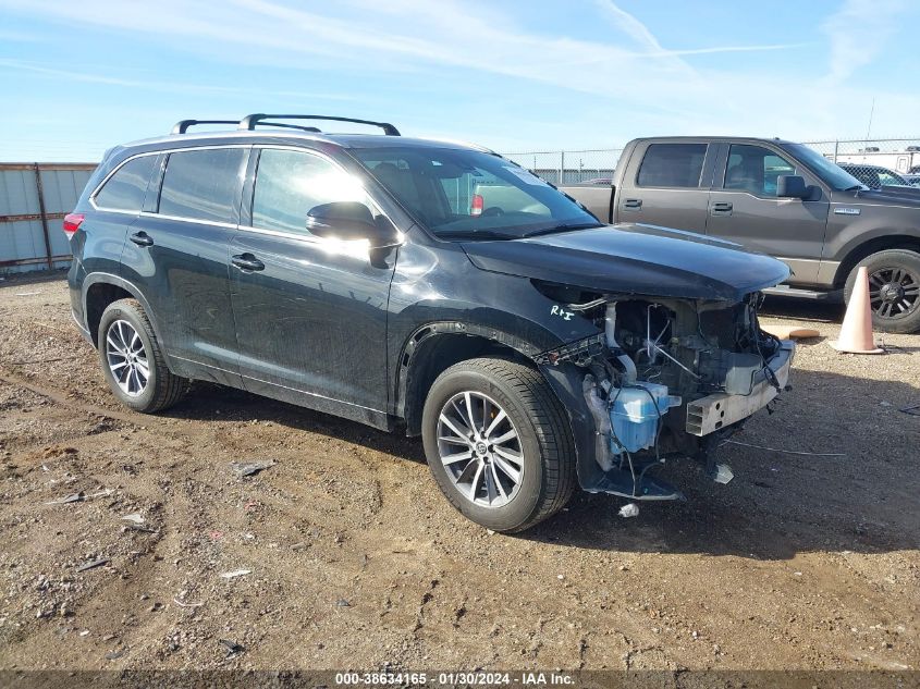 2017 TOYOTA HIGHLANDER SE/XLE - 5TDKZRFH2HS206980